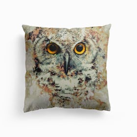 Owl 2 Canvas Cushion