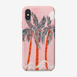 Pink California Sunset Phone Case