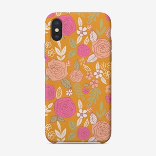 Retro Pastel Florals Phone Case