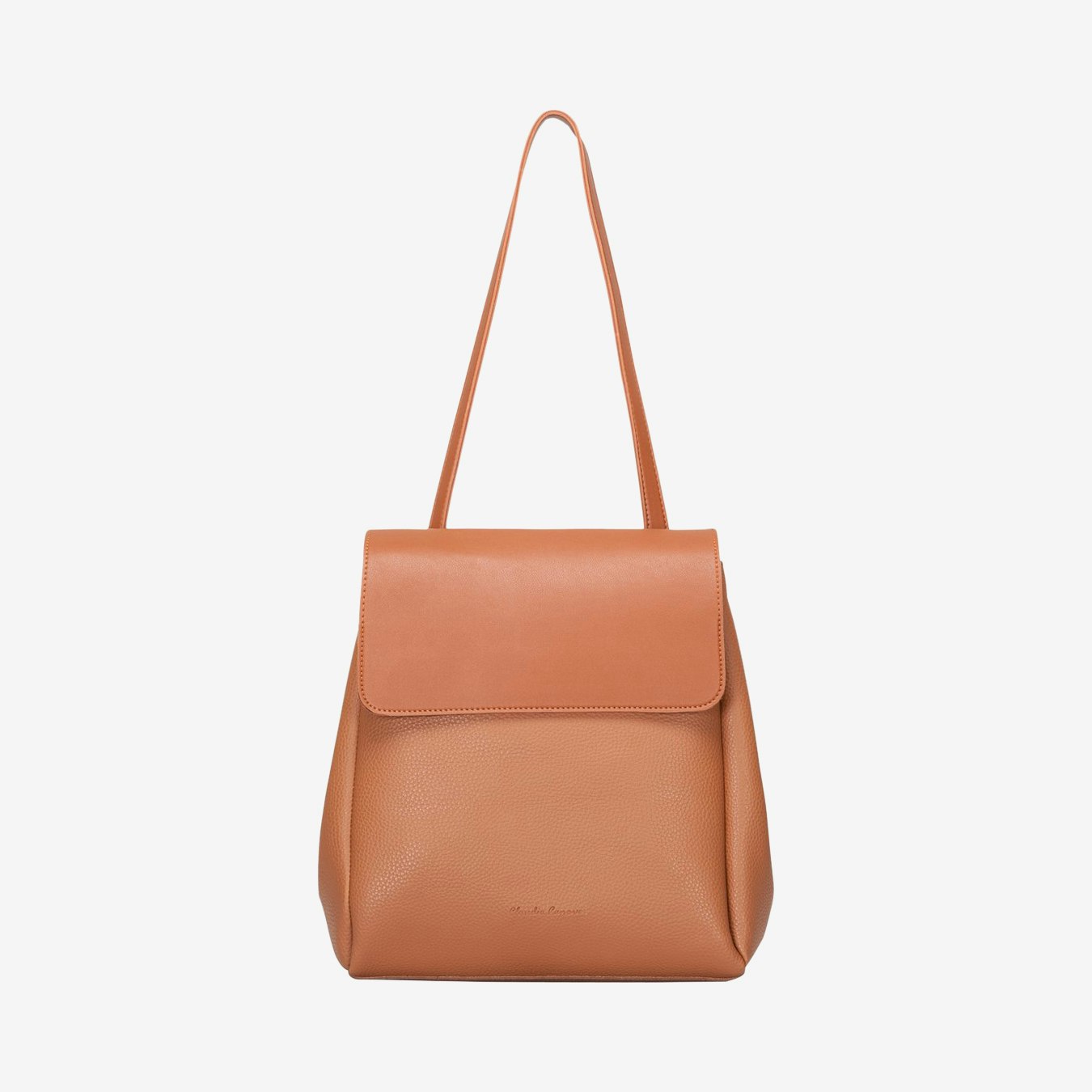 Simone Backpack / Shoulder Bag - Tan by Claudia canova