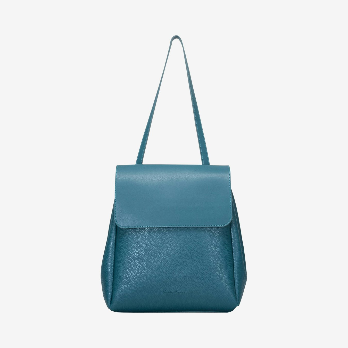Simone Backpack / Shoulder Bag - Teal by Claudia canova