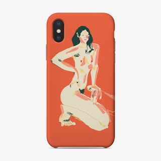 Giulia Orange Phone Case