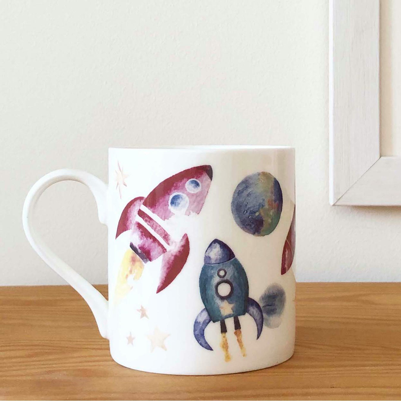 Rockets Mug by Katie Hipwell