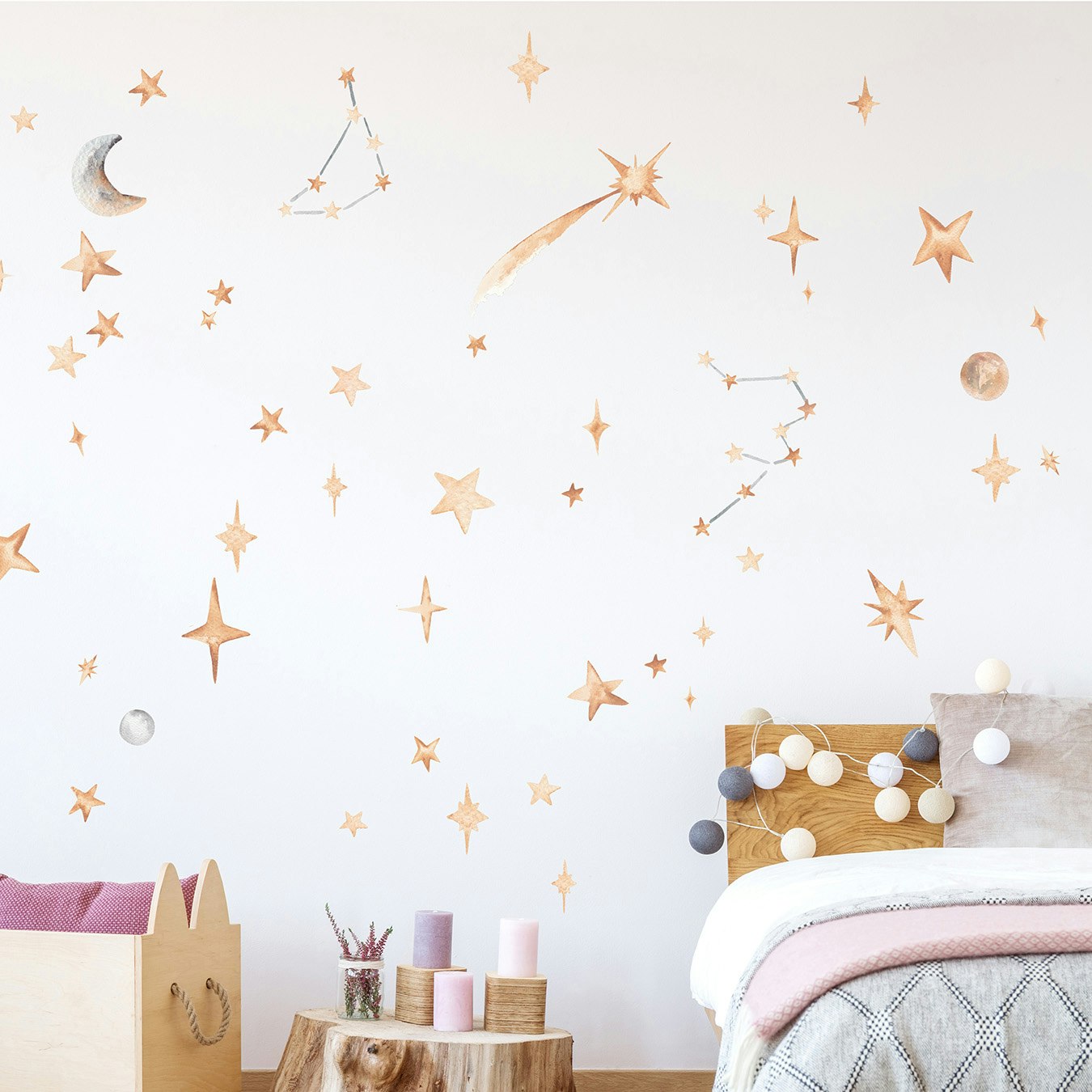 Stars Wall Stickers by Katie Hipwell