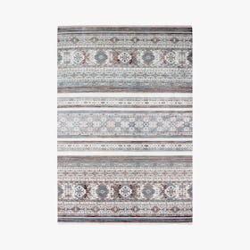 Gelena Area Rug - Ivory / Red