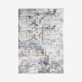 Giulietta Area Rug - Ivory / Rust