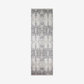 Grethe Runner Rug - Grey