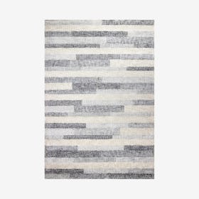 Lachlan Area Rug - Ivory / Grey