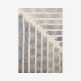Moses Area Rug - Ivory / Grey