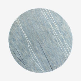 Sydney Round Area Rug - Light Blue