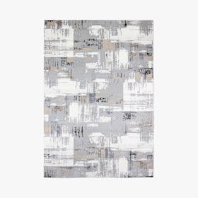 Zsolt Area Rug - Ivory / Grey