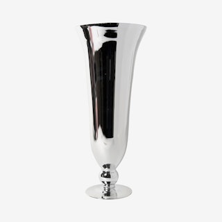 Peralta Trumpet Vase - Silver