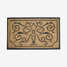 Swirls and Twirls Door Mat