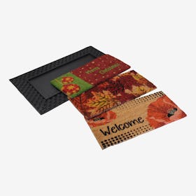 Seasonal Door Mats - Set of 3