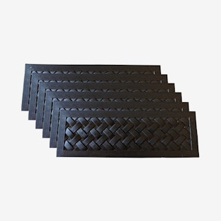 Braided Stair Treads - Set of 6