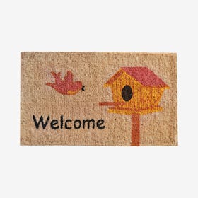 Birdhouse Door Mat