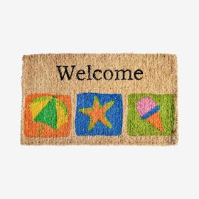 Welcome Beach Door Mat