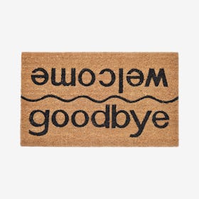 Welcome/Goodbye Door Mat