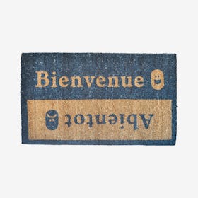 Beinvenue-Abientot Door Mat