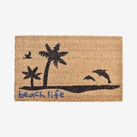 Beach Life Door Mat