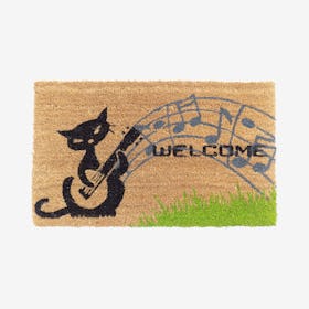 Musical Cat Door Mat