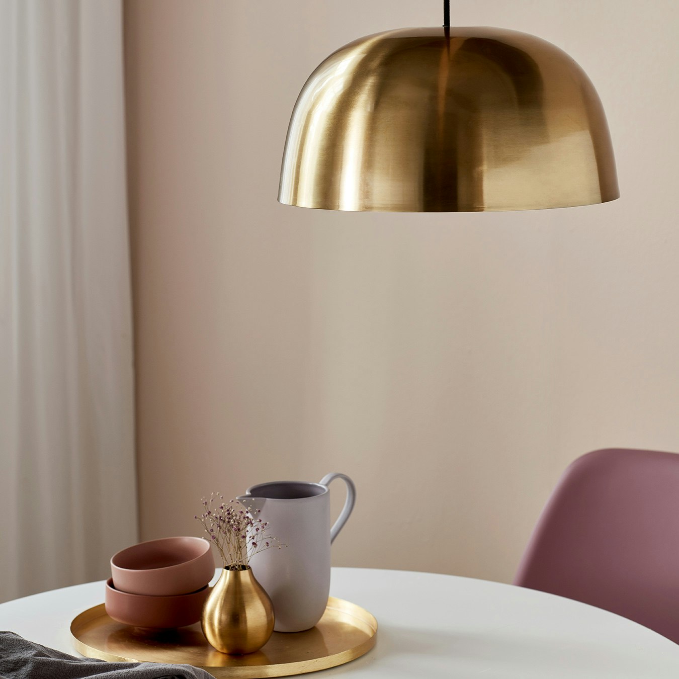 Cera Pendant Lamp - Brass by Nordlux