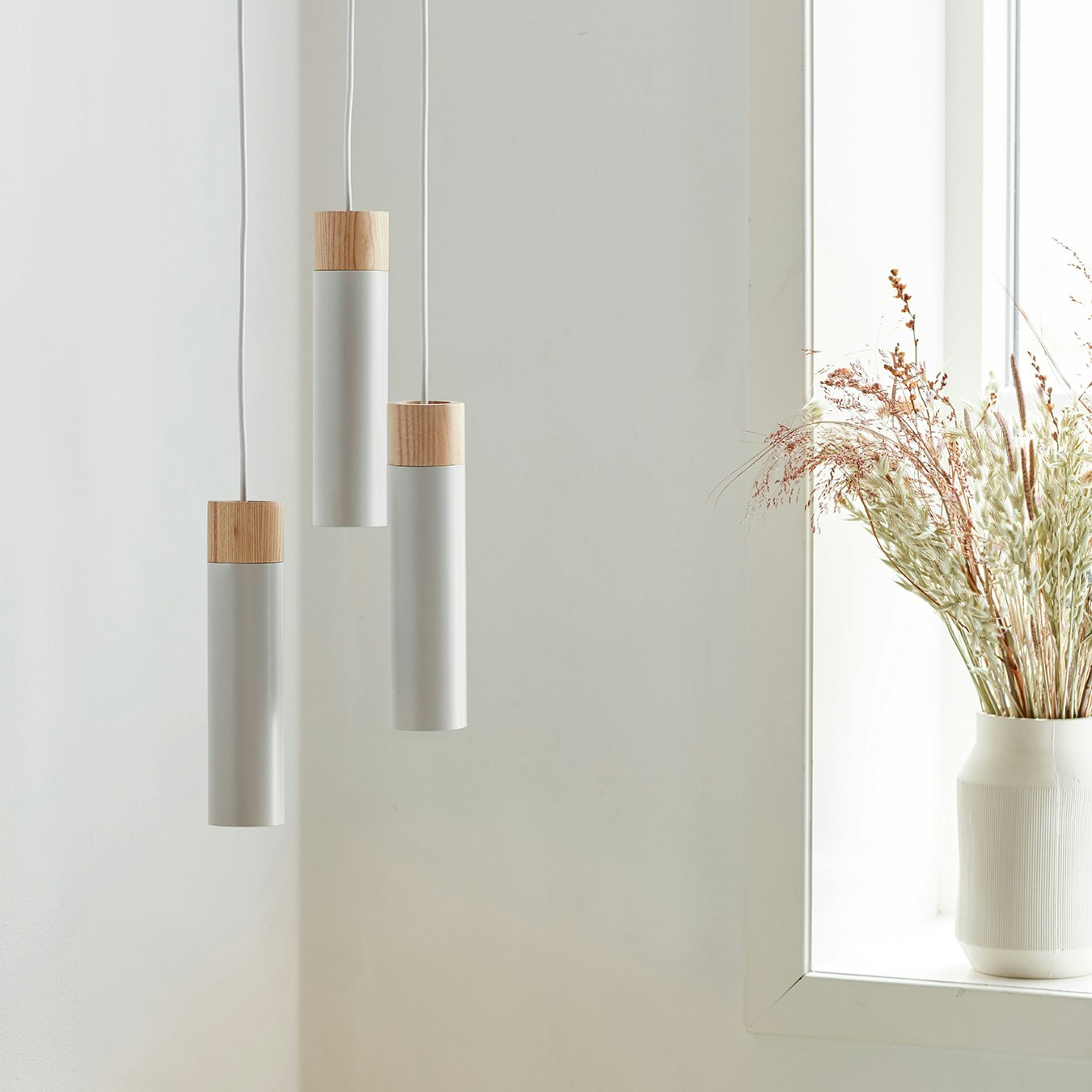 Tilo Pendant Lamp - 3 Lights - Grey by Nordlux