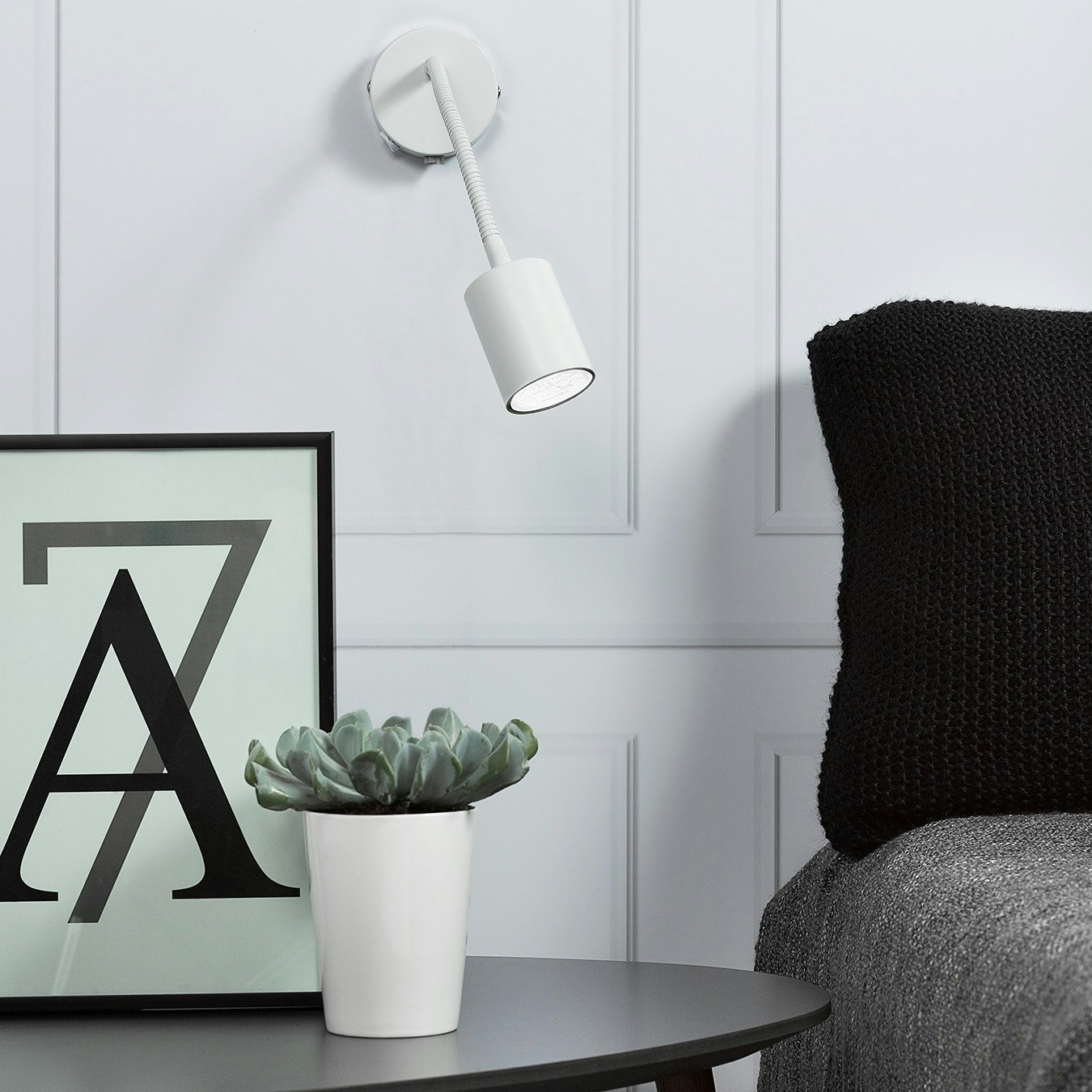 Explore Flex Wall Lamp - White by Nordlux