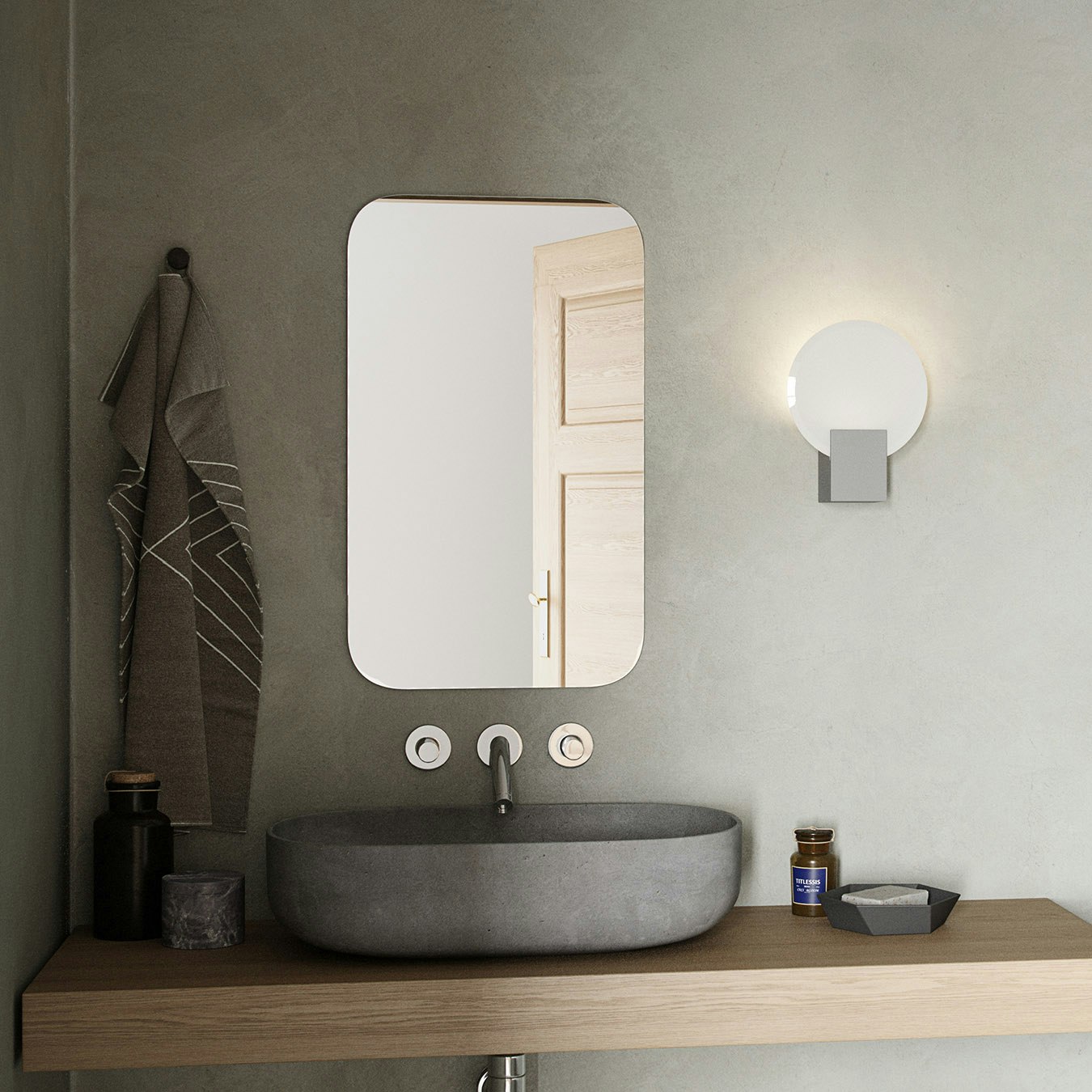 Hester Wall Lamp - White by Nordlux