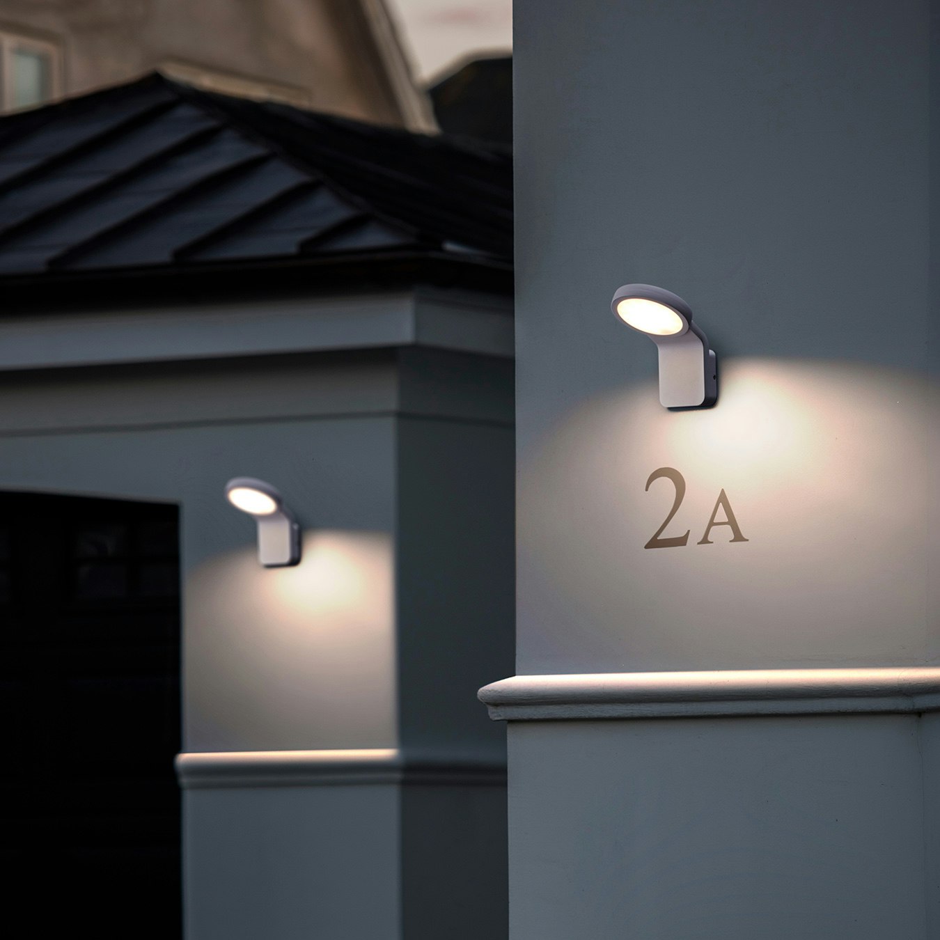 Marina Flatline Wall Lamp - White by Nordlux