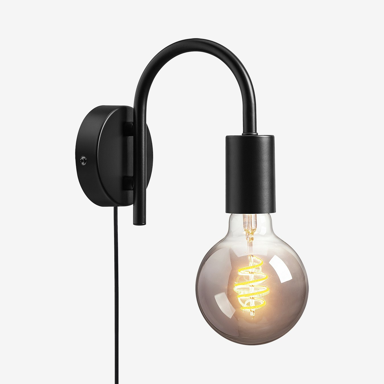 Paco Wall Lamp - Black by Nordlux