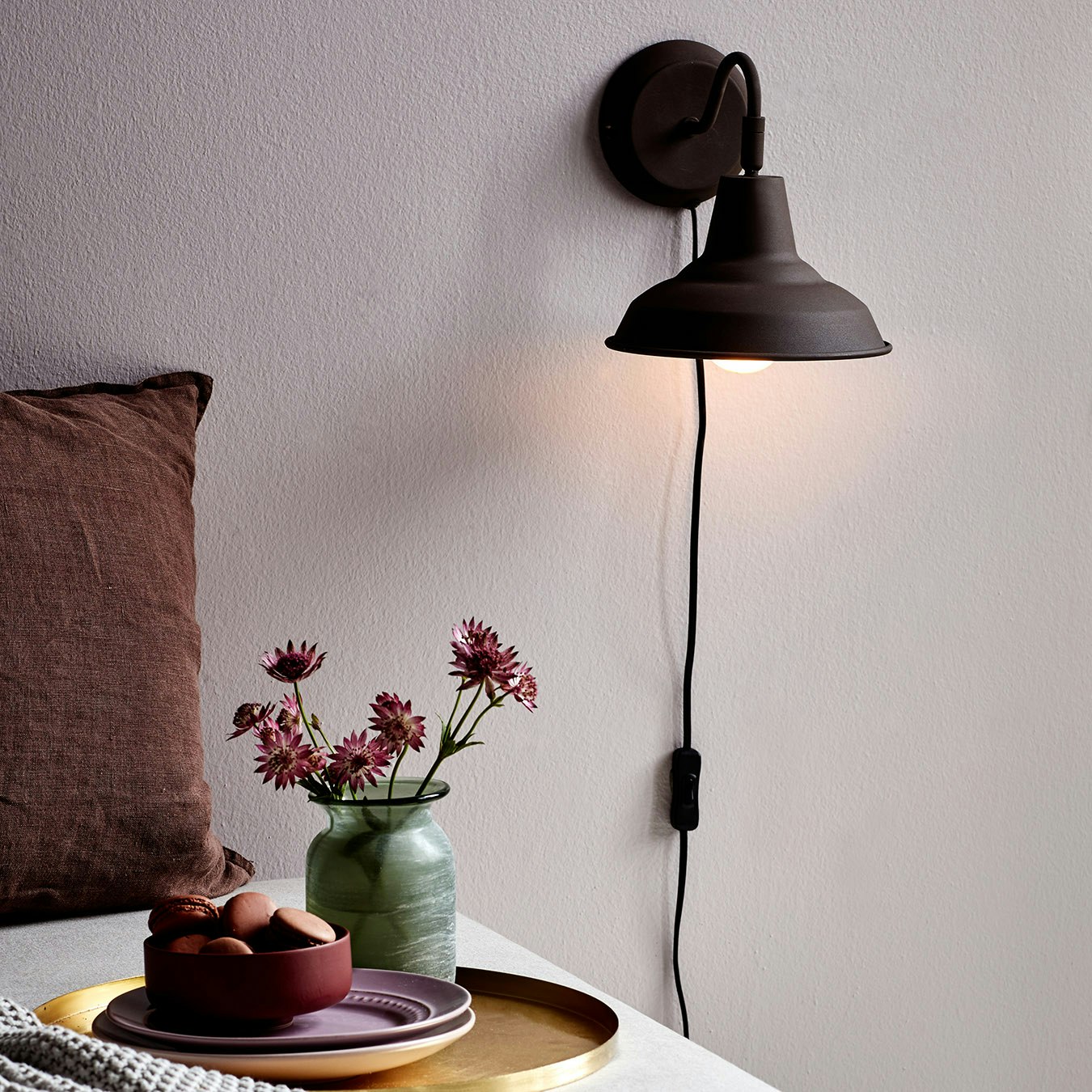 Andy Wall Lamp - Rusty Brown by Nordlux