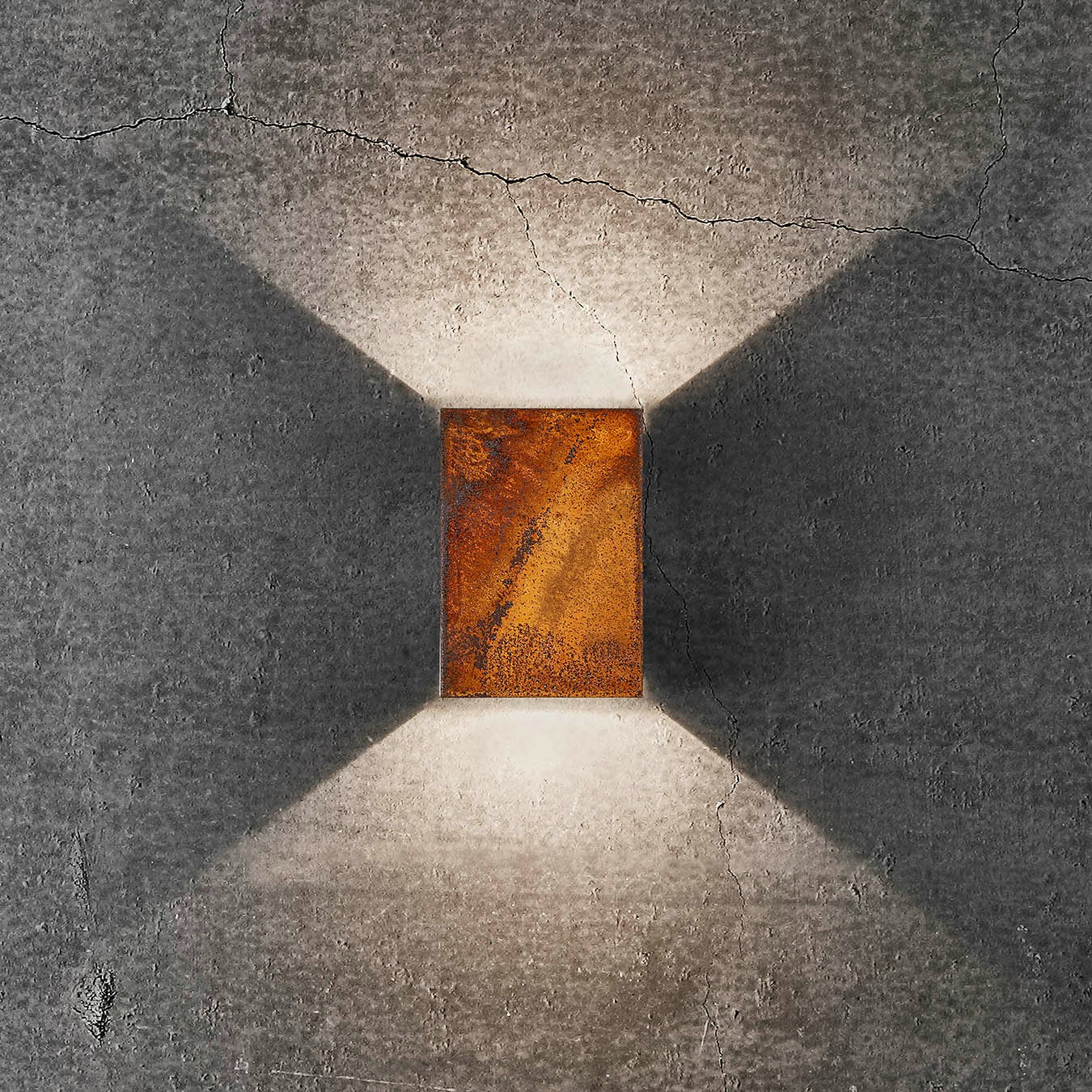 Fold Wall Lamp - Corten by Nordlux