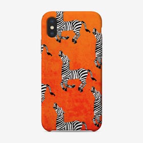 Running Zebras Phone Case