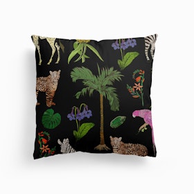 Botanical Jungle Canvas Cushion