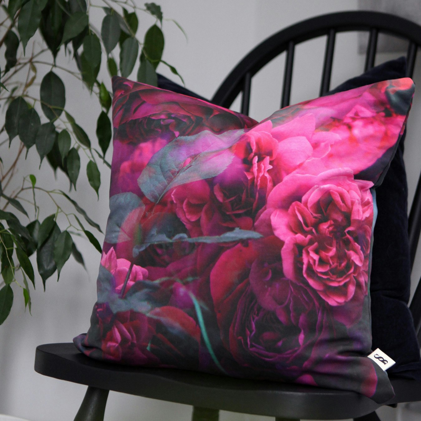 Chelsea Rose Cushion Cover by Sarah Blythe
