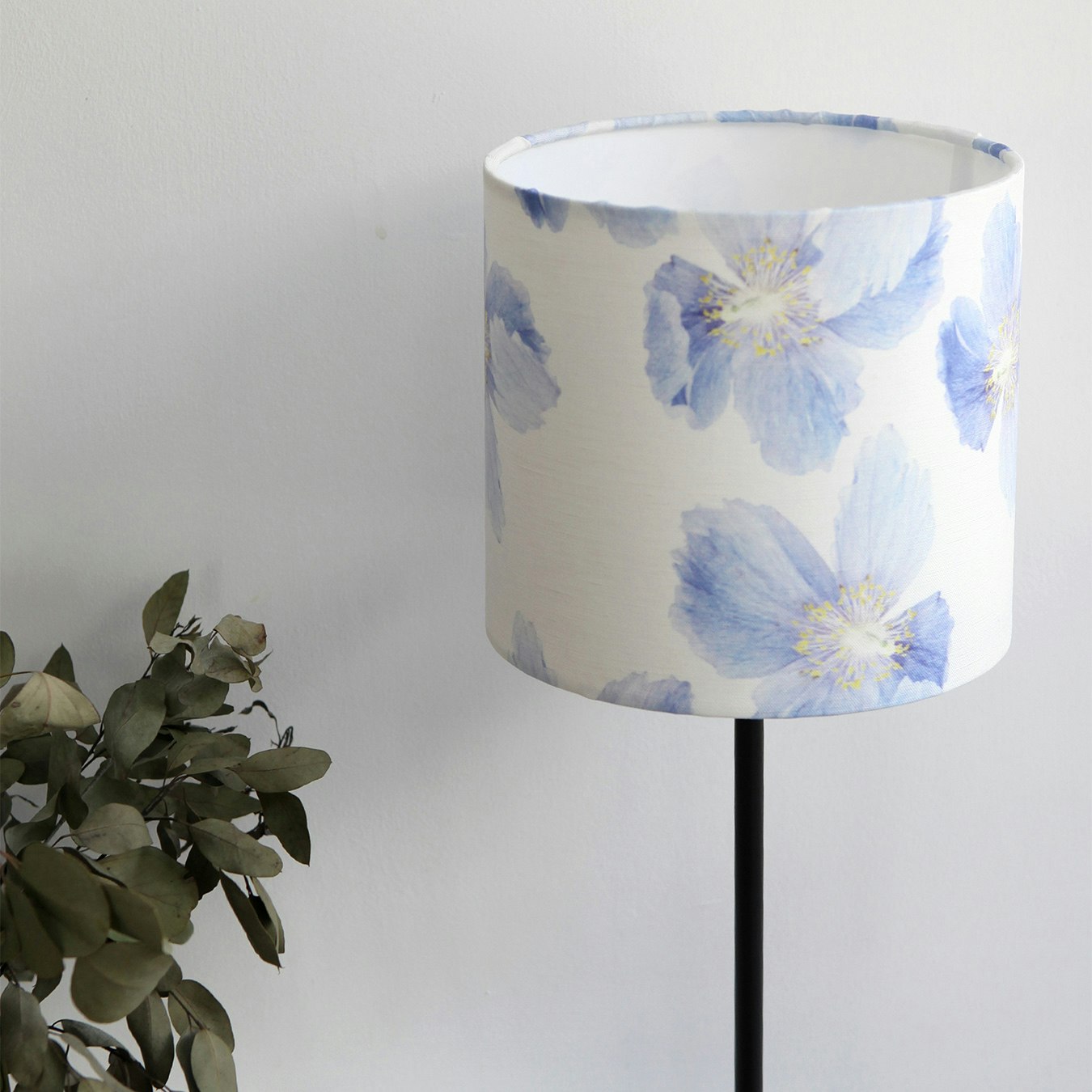 Himalayan Poppy Lampshade by Sarah Blythe