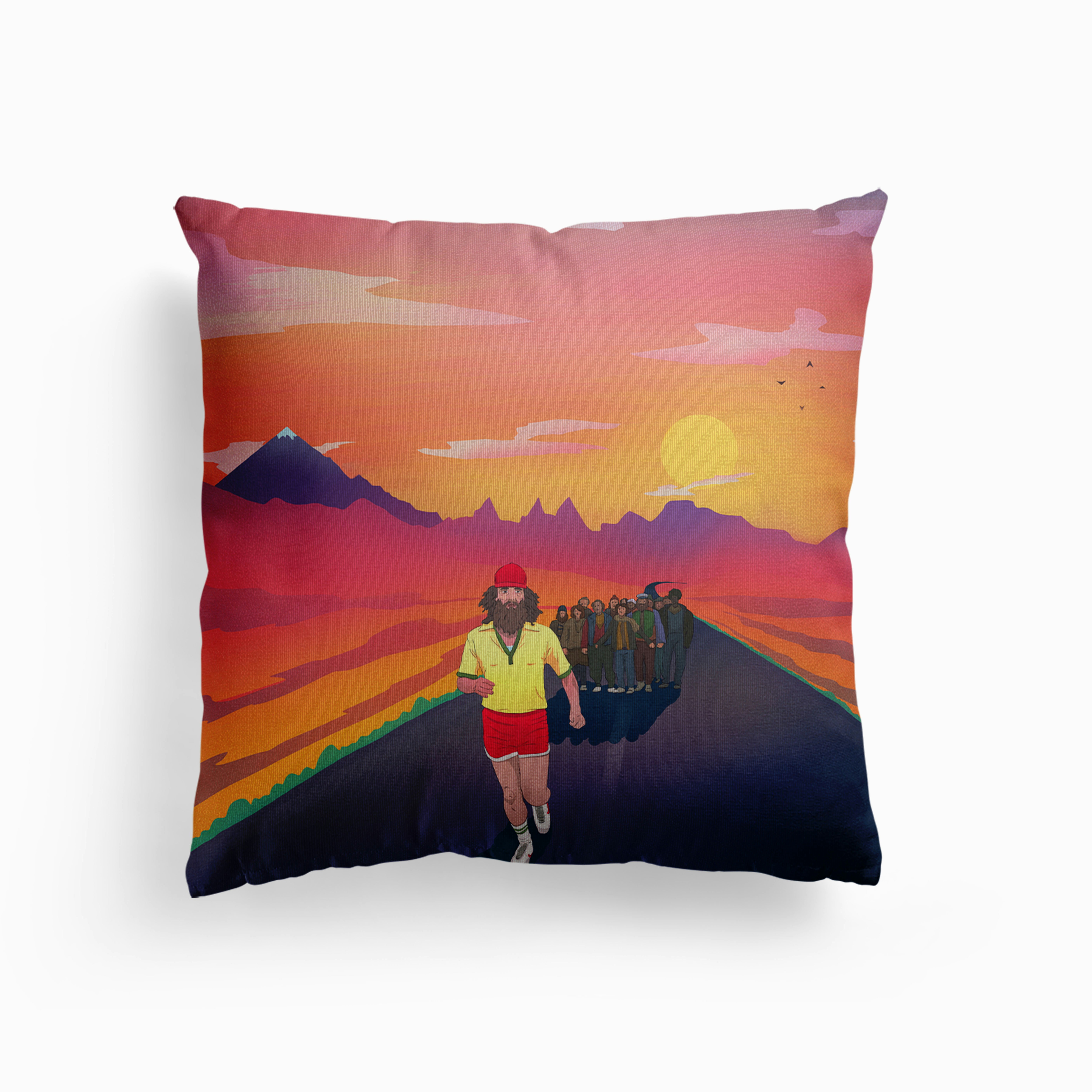 Forest Gump Canvas Coussin