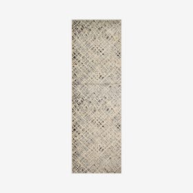 Lagoon Rachael Runner Rug - Beige / Charcoal