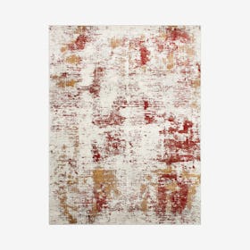 Louis Darcy Rug - Ivory / Red