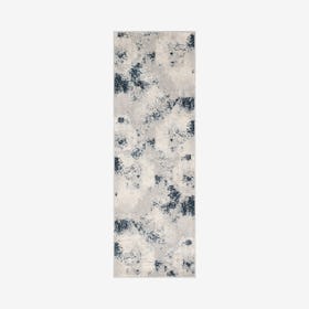 Louis Robyn Runner Rug - Grey / Blue