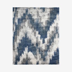 Lux Emma Shag Rug - Blue / Grey