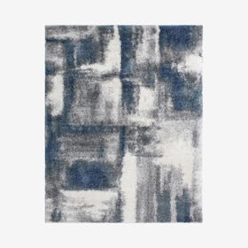 Lux Walsh Shag Rug - Blue / Grey