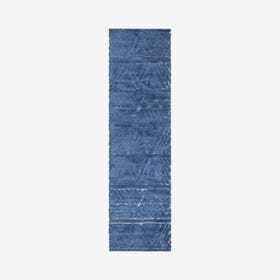 Monaco Cathrine Runner Rug - Blue / Grey