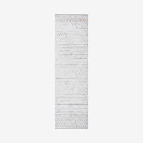 Monaco Cathrine Runner Rug - Ivory / Grey