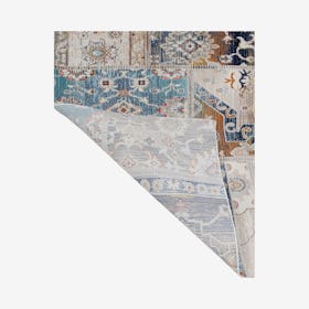 Webster Cecil Rug - Ivory / Blue