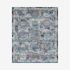 Webster Gerard Rug - Blue / Teal / Green