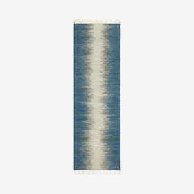 Arlo Runner Rug - Blue / Grey