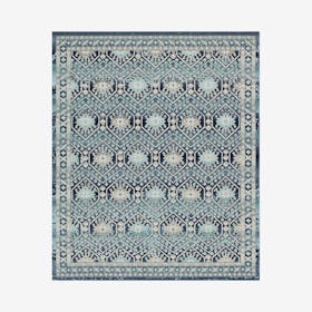 Webster Roderick Rug - Blue / Ivory