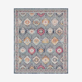 Webster Roderick Rug - Grey / Pink